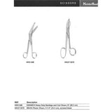 MeisterHand ESMARCH Heavy Duty Bandage & Cast Shears 8" (20.3 cm). MPN: MH5-568 - Image 2