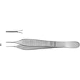 MeisterHand ADSON Tissue Forceps 1 X 2 teeth, 4-3/4" (120mm), cross serrated tips, delicate. MPN: MH6-121