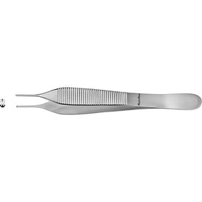 MeisterHand ADSON Tissue Forceps 2 X 3 teeth, 4-3/4" (120mm), delicate. MPN: MH6-122