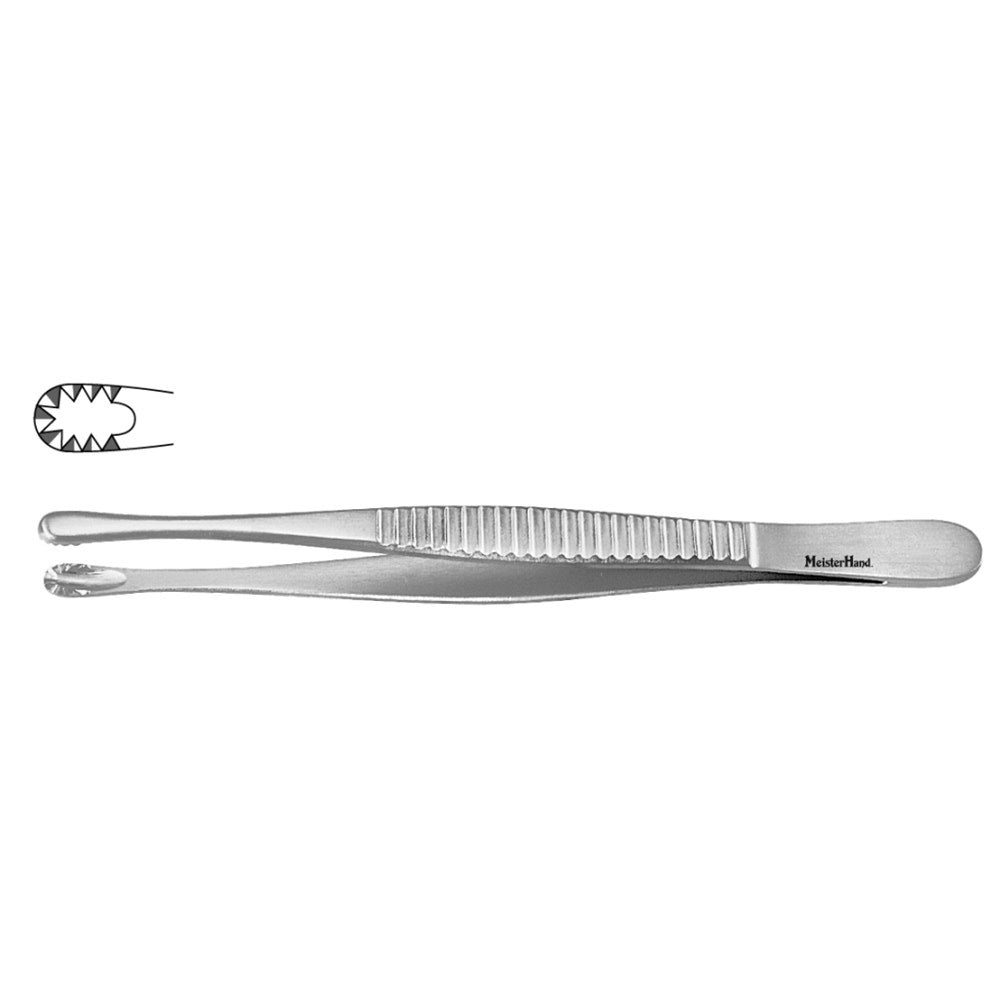 MeisterHand RUSSIAN Tissue Forceps, 10" (257mm). MPN: MH6-145