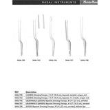 MeisterHand ADSON Bayonet Dressing Forceps 8-1/2" (213mm), serrated. MPN: MH6-198 - Image 4