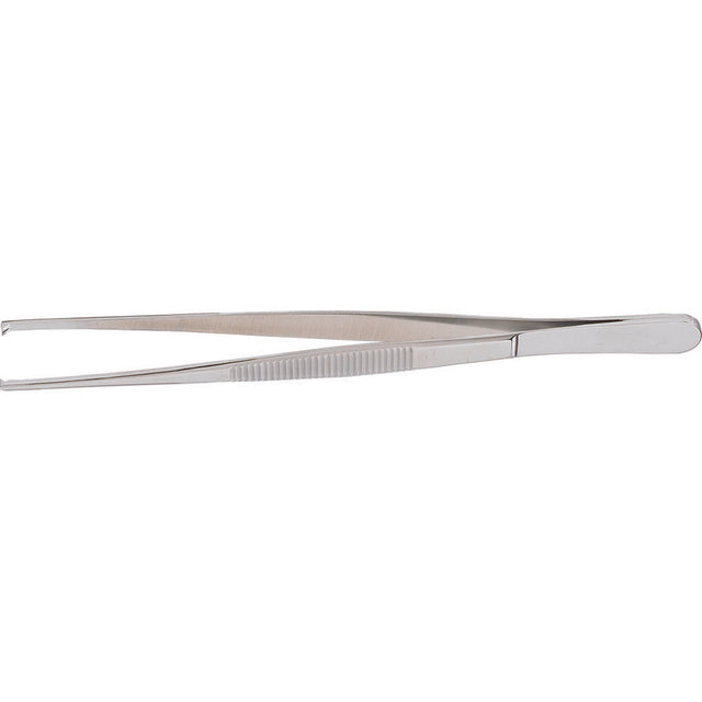 MeisterHand Tissue Forceps 6" (154mm), standard, 1 X 2 teeth, serrated handles. MPN: MH6-46