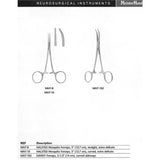 MeisterHand DANDY Forceps, 5-1/2" (14 cm), curved sideways. MPN: MH7-102 - Image 3