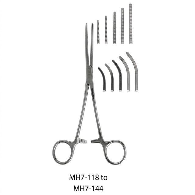 MeisterHand ROCHESTER-PEAN Forceps", 8" (205mm), straight. MPN: MH7-124