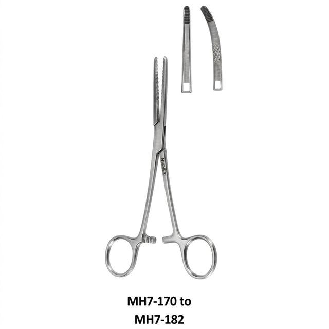 MeisterHand ROCHESTER-CARMALT Forceps, 8" (20.3 cm), curved. MPN: MH7-182