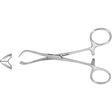 MeisterHand LORNA Non-Perforating Towel Forceps, 4" (102 mm). MPN: MH7-514