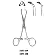 MeisterHand LORNA Non-Perforating Towel Forceps, 5-1/4" (13.3 cm). MPN: MH7-515