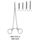 MeisterHand Ryder Needle Holder, 5⅞" (15 cm), Serrated Jaws, Tungsten Carbide. MPN: MH8-103TC