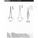 MeisterHand Masson Needle Holder, 10¾" (27 cm), Serrated Jaws. MPN: MH8-130 - Image 2