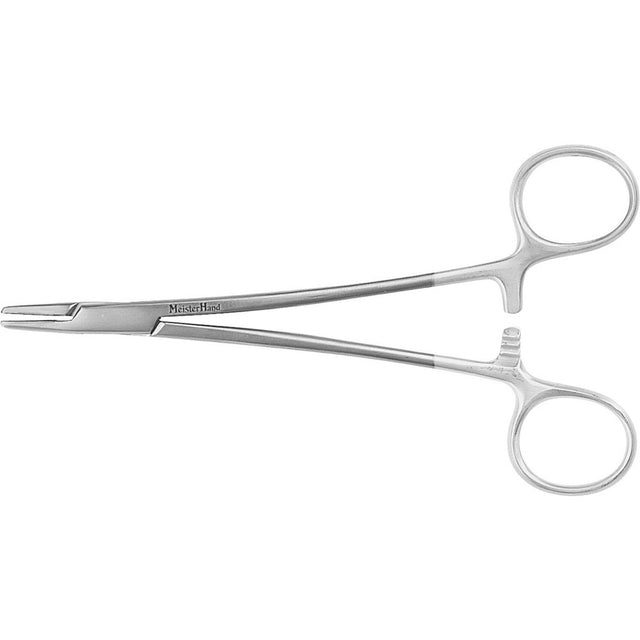 MeisterHand Mayo-Hegar Needle Holder, 5¼" (13.2 cm), Serrated Jaws, Tungsten Carbide. MPN: MH8-42TC