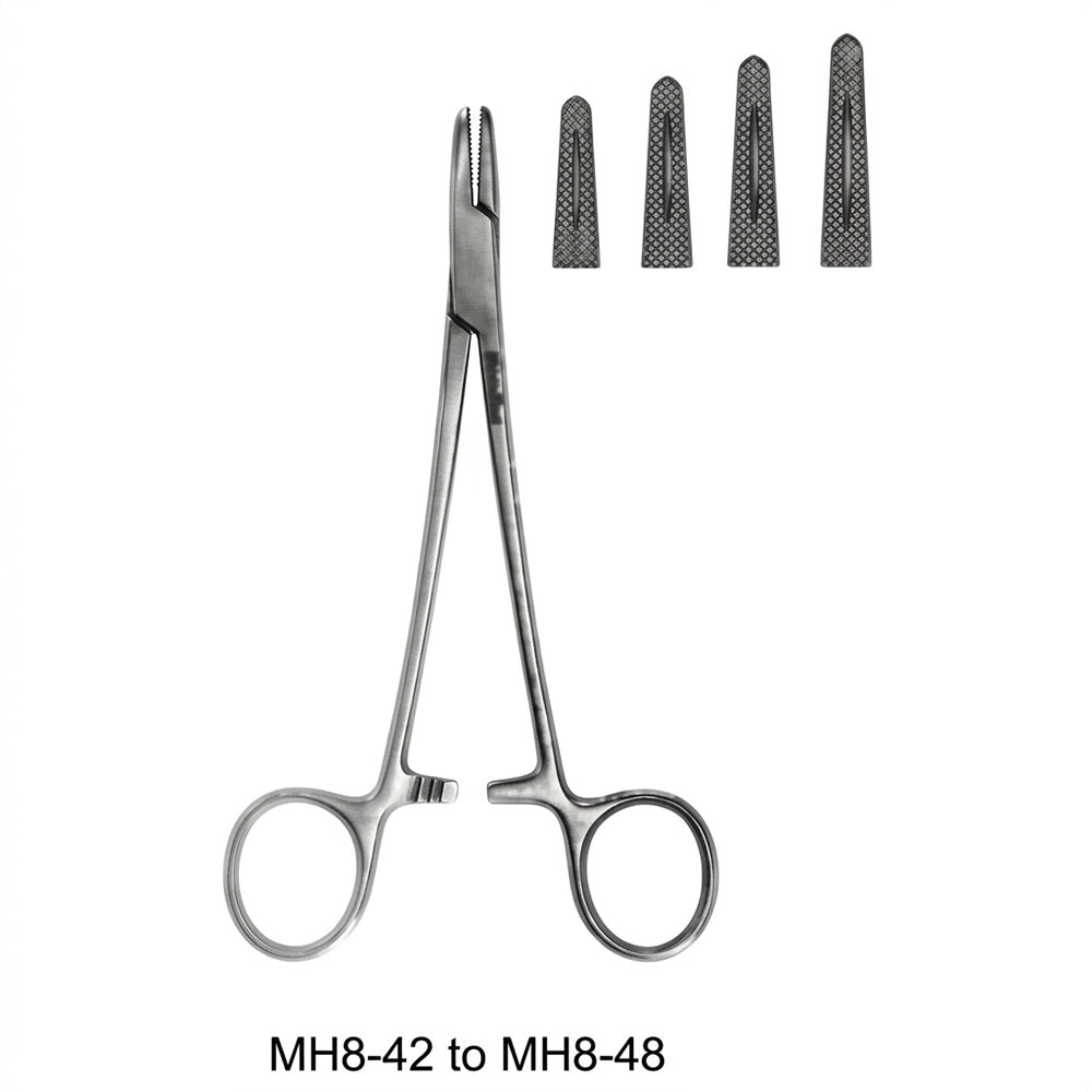MeisterHand Mayo-Hegar Needle Holder, 6¼" (16 cm), Serrated Jaws. MPN: MH8-44