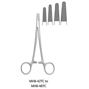 MeisterHand Mayo-Hegar Needle Holder, 6¼" (16 cm), Serrated Jaws, Tungsten Carbide. MPN: MH8-44TC