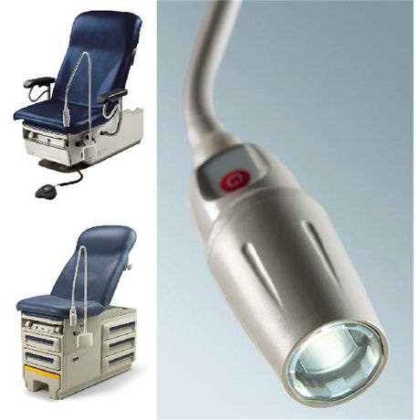 RITTER 253 LED Exam Light with Mounting Hardware for 204/22X/604/62X Tables. MPN: 253-012