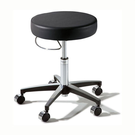 RITTER 276 Air-Lift Stool with Hand Release and Chrome Caster Base. MPN: 276-001