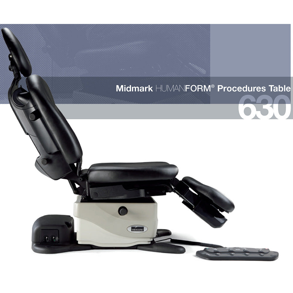 Midmark 630 HUMANFORM Power Procedure Table (Base Only), Programmable, Wireless, Electrical Receptacle. MPN: 630-021 - Image 6