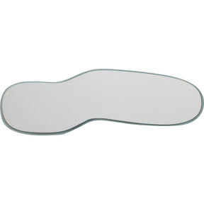 MILTEX Lingual Intra Oral Mirror, No. 2 Adult (1 3/4" w x 6" l) . MPN: 017-26807