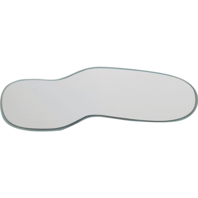 MILTEX Lingual Intra Oral Mirror, No. 2 Adult (1 3/4" w x 6" l) . MPN: 017-26807