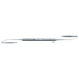 MILTEX VARADY Phlebectomy Extractor, 7" (180mm), Double-Ended, Dissecting Spatula, 1.9mm and 2.9mm Width Working Ends. MPN: 10305