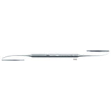 MILTEX VARADY Phlebectomy Extractor, 7" (180mm), Double-Ended, Dissecting Spatula, 1.9mm and 2.9mm Width Working Ends. MPN: 10305