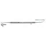 MILTEX VARADY Phlebectomy Extractor, 7" (180mm), Large Hook W/Ball Tip and Spatula, Double-Ended, 2.8mm Wide Hook and 1.9mm Wide Spatula. MPN: 10306