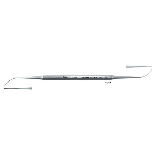 MILTEX VARADY Phlebectomy Extractor, 6-3/4" (170mm), Micro Spatula, Double-Ended, 0.7mm and 1.2 Wide Working Ends. MPN: 10308