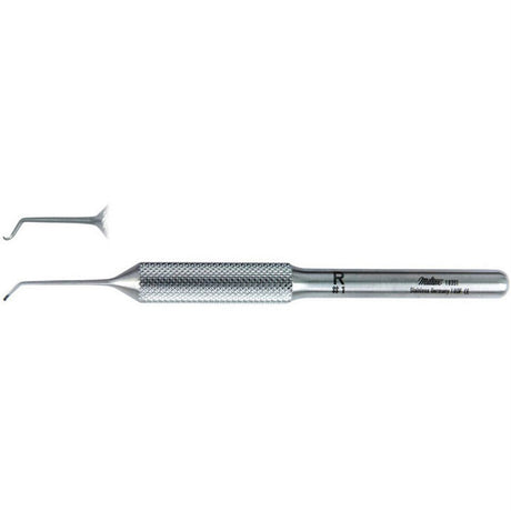 MILTEX RAMELET Phlebectomy Hook, 4" (100mm), Right, Size #1. MPN: 10351