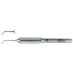 MILTEX RAMELET Phlebectomy Hook, 4" (100mm), Right, Size #2. MPN: 10352