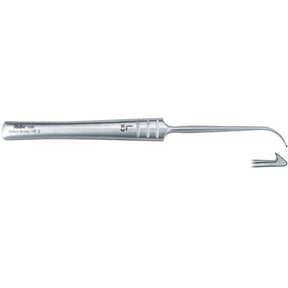 MILTEX OESCH-Style Phlebectomy Hook, 6-1/2" (165mm), Left, Size #3. MPN: 10383