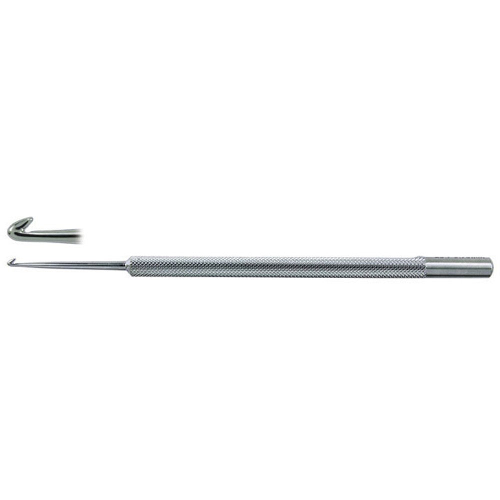MILTEX CROCHET Phlebectomy Hook, 5-7/8" (150mm), Style 0, 2.75mm Hook. MPN: 10404