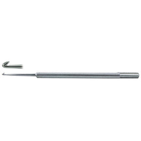 MILTEX CROCHET Phlebectomy Hook, 5-7/8" (150mm), Style 0, 2.75mm Hook. MPN: 10404