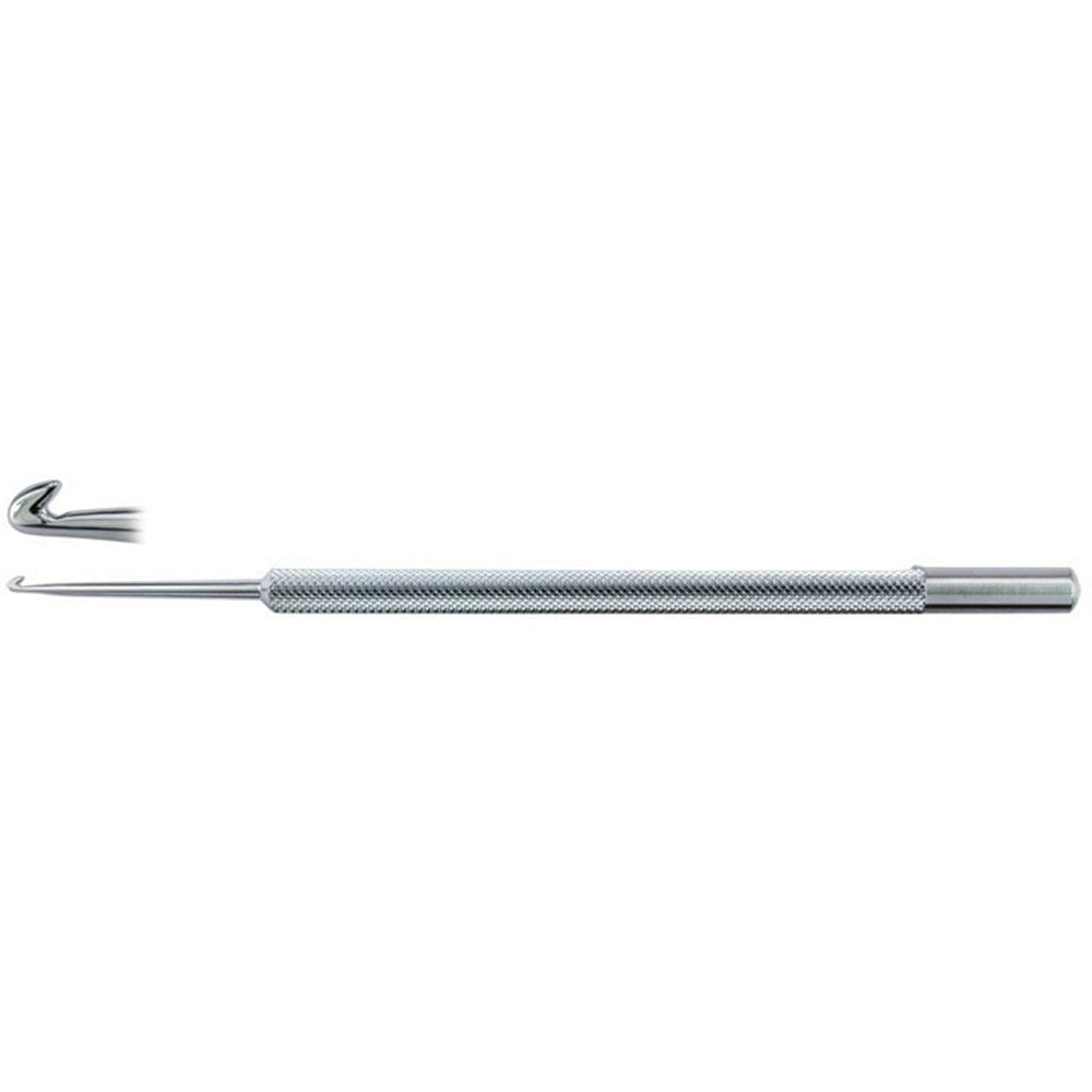 MILTEX CROCHET Phlebectomy Hook, 5-7/8" (150mm), Style 2, 2.45mm Hook. MPN: 10406