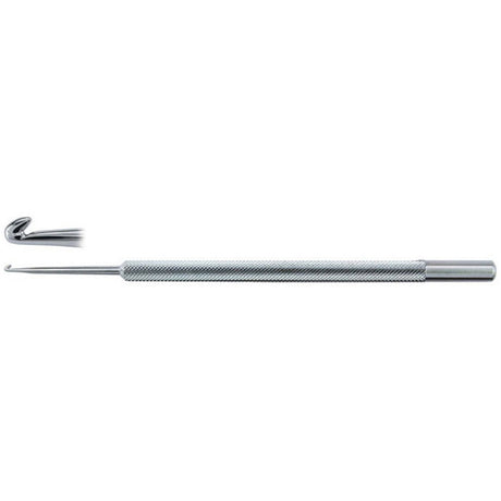 MILTEX CROCHET Phlebectomy Hook, 5-7/8" (150mm), Style 3, 2.30mm Hook. MPN: 10407