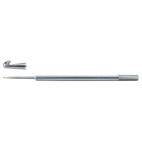 MILTEX CROCHET Phlebectomy Hook, 5-7/8" (150mm), Style 7, 1.70mm Hook. MPN: 10411