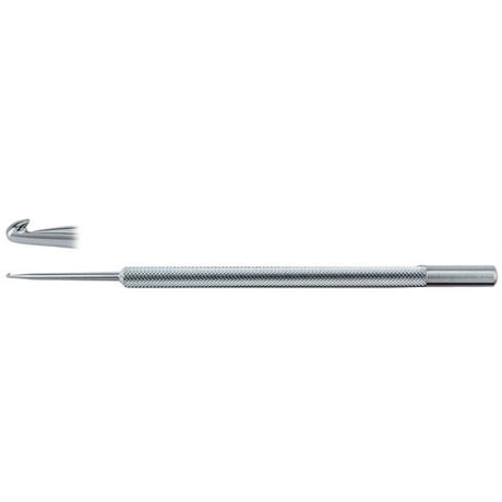 MILTEX CROCHET Phlebectomy Hook, 5-7/8" (150mm), Style 8, 1.55mm Hook. MPN: 10412