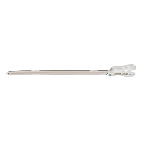 MILTEX Grooved Director, with Plain Point and Tongue Tie, 5-1/8" (130mm). MPN: 10-70