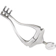 MILTEX DAVIS Retractor,2-3/4" (70mm) spread, 3 x 3 blunt prongs. MPN: 11-10