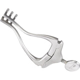 MILTEX DAVIS Retractor,2-3/4" (70mm) spread, 3 x 3 blunt prongs. MPN: 11-10