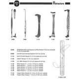MILTEX US ARMY Retractor, 8-1/4" (210mm), Double-Ended, Set of 2, 5/8" X 1-5/8" (15X40.5mm) and 5/8" X 1" (15X25.2mm). MPN: 11-122 - Image 2