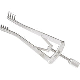 MILTEX ALM Retractor, 2-7/8" (74.5mm) Working Length, 4 X 4 Prongs 1/2" (12mm) Deep. MPN: 11-13