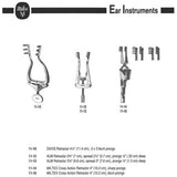 MILTEX ALM Retractor, 2-7/8" (74.5mm) Working Length, 4 X 4 Prongs 1/2" (12mm) Deep. MPN: 11-13 - Image 3