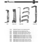 MILTEX ROUX Retractor, 6-5/8" (16.8 cm), double end, set of 3. MPN: 11-152 - Image 2