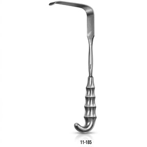 MILTEX HEANEY-Simon Retractor, 11-1/2" (29.2 cm), blade 1" (2.5 cm) X 4-1/2" (11.4 cm). MPN: 11-185