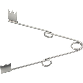 MILTEX Spring Wire Retractor, 3-1/2" (90mm), with Blades 3/8" (11mm) Wide X 5/8" (15.5mm) Deep. MPN: 11-19