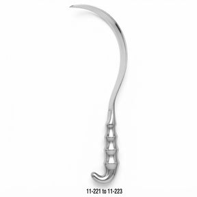 MILTEX DEAVER Retractor with Hollow Grip handle, 1" (2.5 cm) X 13" (33 cm). MPN: 11-222