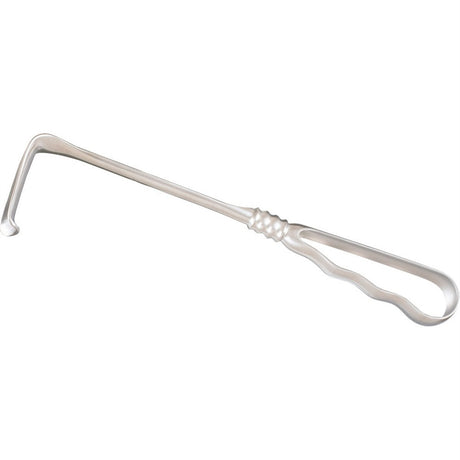 MILTEX RICHARDSON Retractor, 9-1/2" (24.1 cm), loop handle, 2" (5.1 cm) X 3/4" (1.9 cm). MPN: 11-249