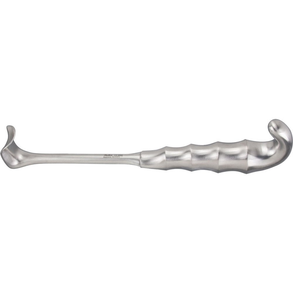 MILTEX RICHARDSON Retractor, 9-1/2" (24.1 cm), grip handle, 2" (5.1 cm) X 3/4" (1.9 cm). MPN: 11-256