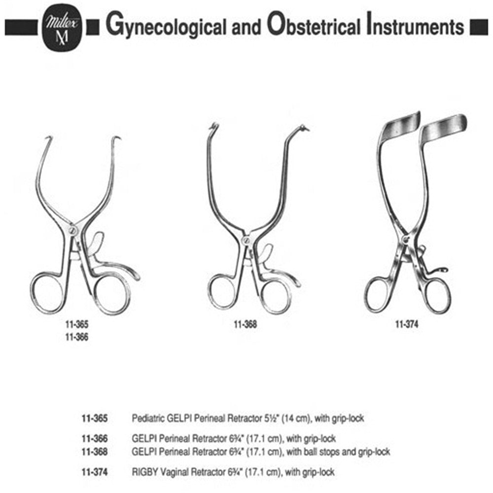 MILTEX GELPI Retractor, 6-3/4" (17.1 cm) with grip lock. MPN: 11-366 - Image 4