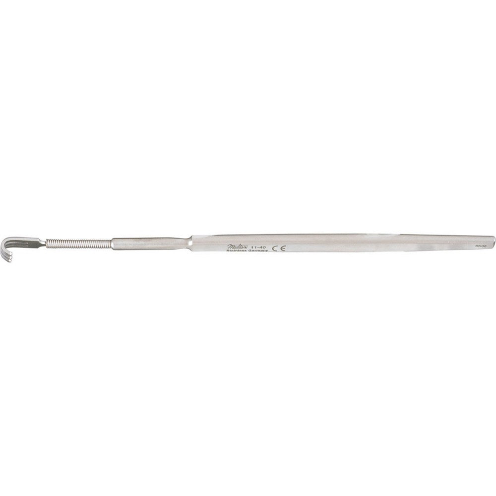 MILTEX Flexible Neck Rake Retractor, 6" (15.2 cm), 3 blunt prongs. MPN: 11-40