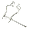 MILTEX GOSSET Retractor, 5-1/2" (140mm) Spread, Fenestrated Side Blades, 2-5/8" (68mm) Deep. MPN: 11-402