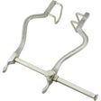 MILTEX Pediatric GOSSET Retractor, 3-1/2" (90mm) Spread, 3/4" (19mm) Wide x 1-3/8" (35mm) Deep and 1" (26.5mm) Wide x 1-3/8" (35mm) Deep Blades. MPN: 11-404